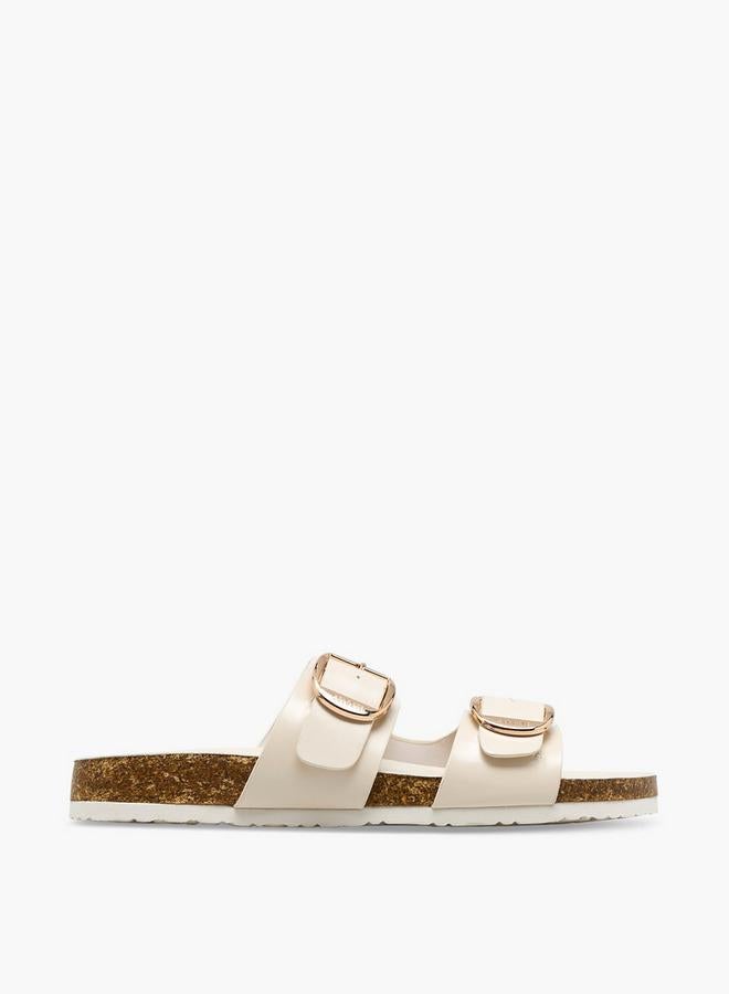 Celeste Women Buckle Detail Slide Sandals - Image 2