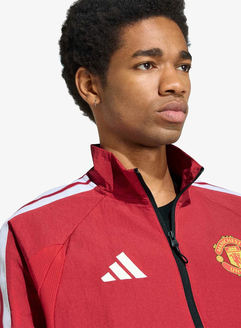 Adidas TRACK TOP Manchester United FC Home Anthem Jacket for Men | Best Price UAE