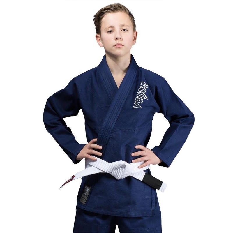 Venum unisex teen Minimalist BJJ gi NavyBlue C0 US - Image 2