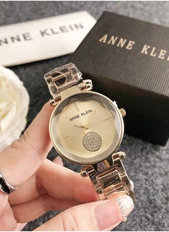 ANNE KLEIN Women's Classic Fashion Cubic Zirconia Quartz Watch Gold Stainless Steel Strap Gift 33mm - pzsku/ZF3EDB5F7F8D141C5E971Z/45/_/1728550358/3f43c8ab-490a-4021-86f0-e18baf11ceed