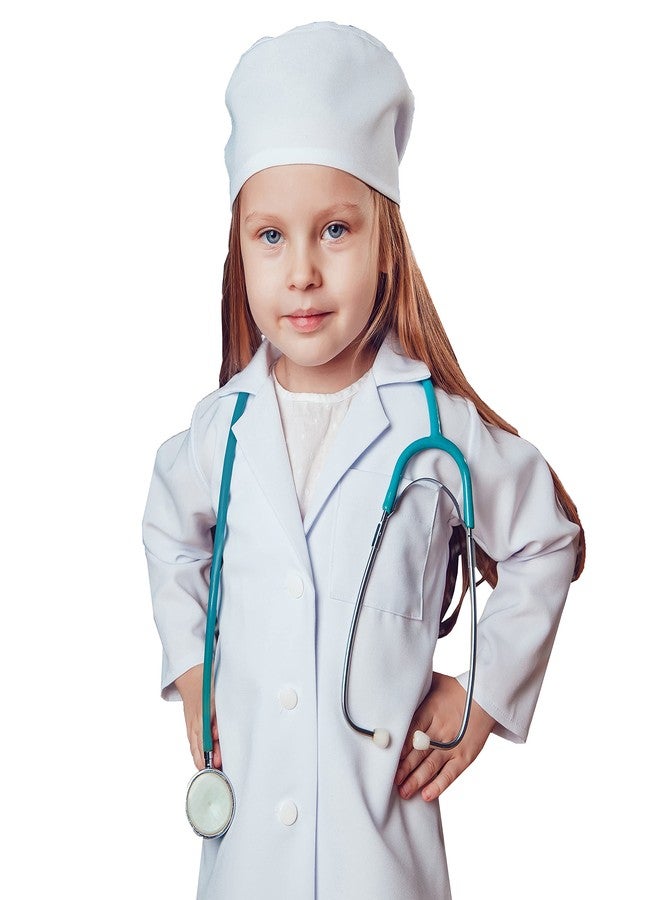 Skeleteen Doctor's Stethoscope Kids Toy - Doctor Or Nurse Pretend Play Costume Accessories and Prop Toys for Kids - 1 Piece (Blue) - Image 4