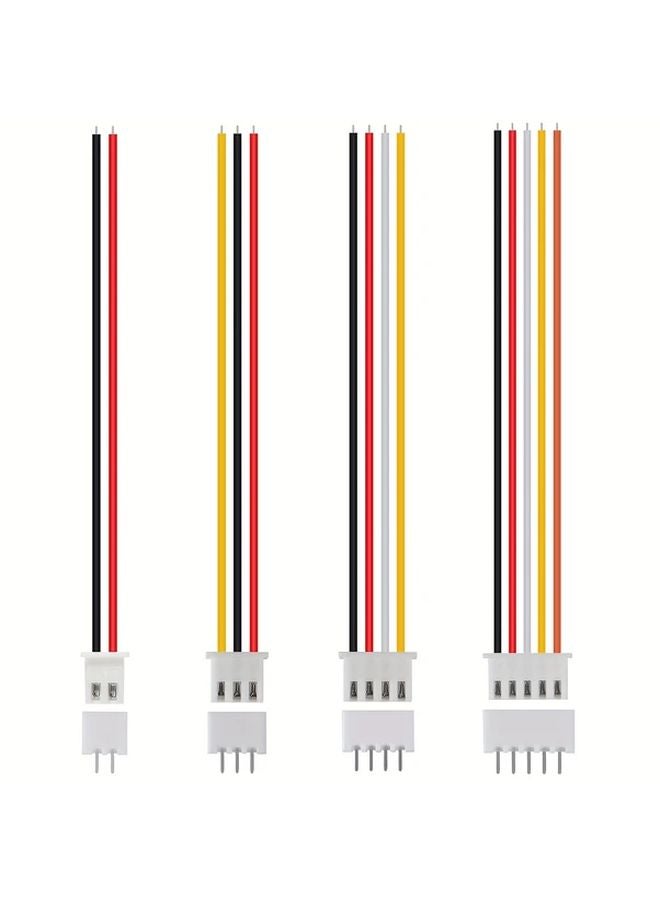 JST XH 2.54mm 3Pin Connector Kit 10 Pairs With 200mm Flat Wire Cable 26AWG - Image 4