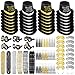 Fovths 264 Pieces 2026 New Years Eve Party Supplies Includes Glasses Top Hats Headband Noisemakers Horns Bead Necklaces Plastic Leis New Year Party Favors for Celebration Decoration Gift - Image 2