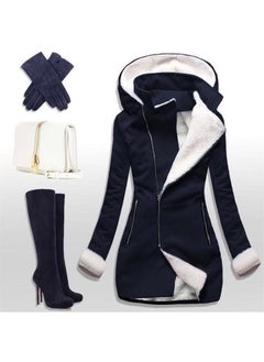 1Tarz 1 style Toridas Winter Casual Cashmere Women's Coat 819BLACK5 