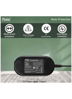 DMK Power DMK Power ACK-E18 AC Power Supply DR-E18 Dummy Battery Adapter Camera Charger Compatible with Canon EOS 200D 750D 760D 800D 77D Rebel SL2 T6i T6s T7i EOS Kiss X8 Kiss X8i EOS 8000D Digital SLR  - Image 3