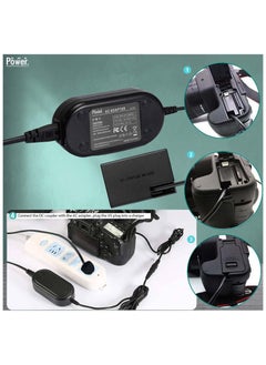 DMK Power DMK Power ACK-E18 AC Power Supply DR-E18 Dummy Battery Adapter Camera Charger Compatible with Canon EOS 200D 750D 760D 800D 77D Rebel SL2 T6i T6s T7i EOS Kiss X8 Kiss X8i EOS 8000D Digital SLR  - Image 4