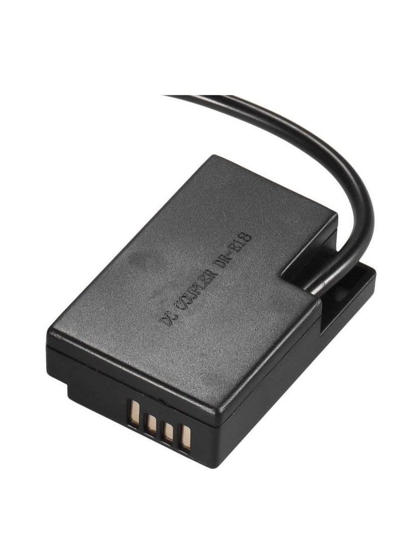 DMK Power ACK-E18 AC Power Supply LP-E17 Dummy Battery Adapter Camera Charger Compatible with Canon EOS 200D 750D 760D 800D 77D Rebel SL2 T6i T6s T7i EOS Kiss X8 Kiss X8i EOS 8000D Digital SLR - pzsku/ZF3EE0D7FFE9EF8E1B8ADZ/45/_/1719395589/f0325185-a3be-4a84-83fb-79e26cbf00c2