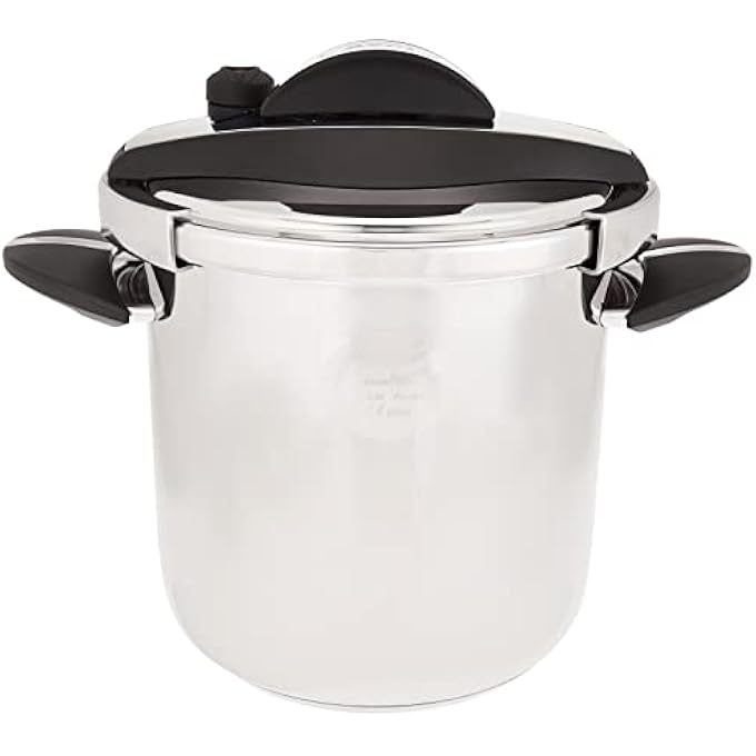 Home Maker SSteel Pressure Cooker 8Lt Black - Image 2