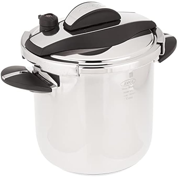 Home Maker SSteel Pressure Cooker 8Lt Black - Image 1