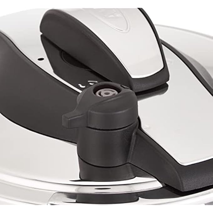 Home Maker SSteel Pressure Cooker 8Lt Black - Image 4