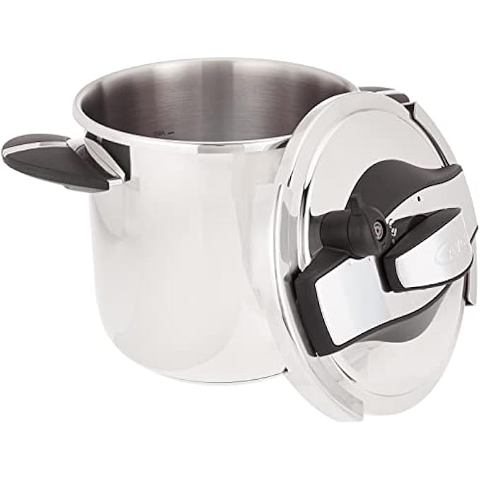 Home Maker SSteel Pressure Cooker 8Lt Black - Image 3