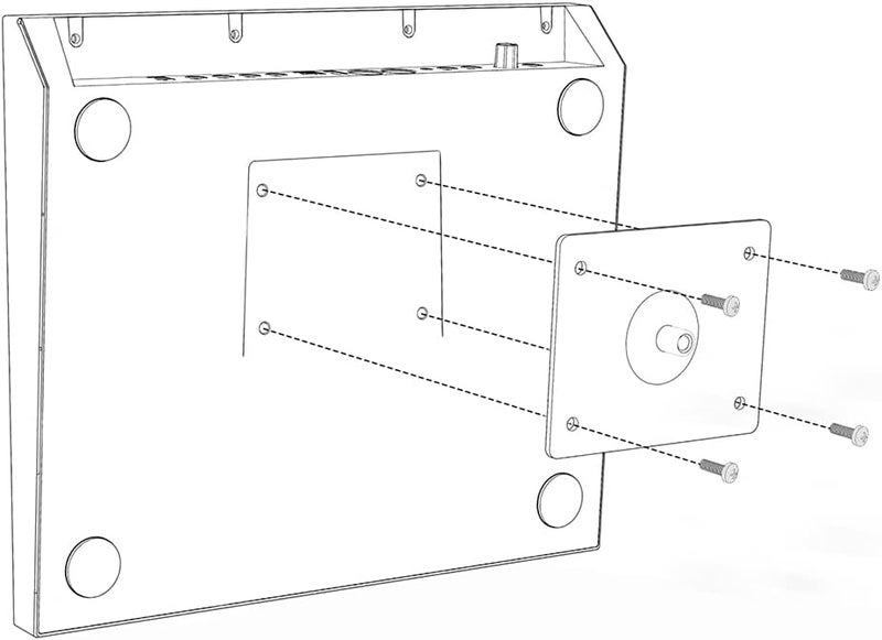 HXW PPS-75 Electronic Mounting Stand With Plate For Percussion Instruments Sample Pad/Drum Pad - Image 3