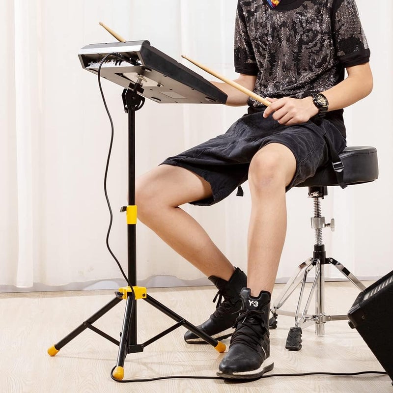 HXW PPS-75 Electronic Mounting Stand With Plate For Percussion Instruments Sample Pad/Drum Pad - Image 5