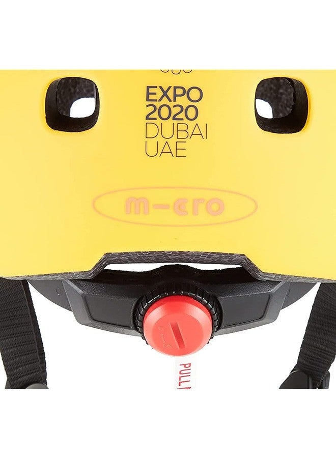 Micro Micro (Expo 2020) Opti Kids Helmet (Medium) | Kids Helmet | Kick Scooter Helmets | Sports Helmet for Kids | Helmet with Adjustable Straps | Riding Kids Helmet | Kids Safety | Helmet for Kids  - Image 4