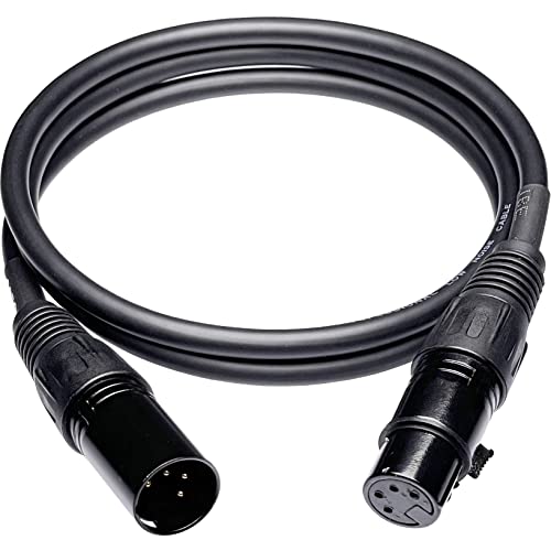 CNCESS CESS-193-3fx1 Balanced 4-Pin XLR Male to 4-Pin XLR Female Extension Cable, Headphone Audio Extension Cable (3 Feet, 1-Pack) - Image 4