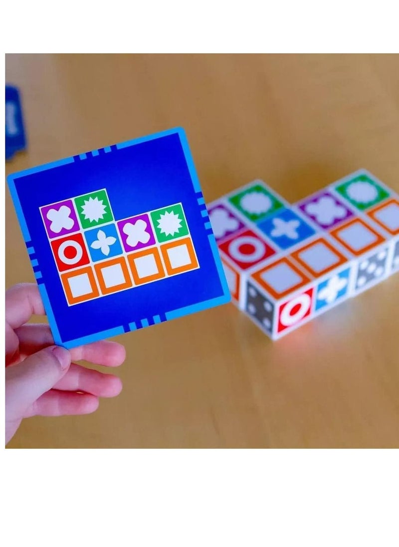 XICEN - Pattern Matching Puzzle Game Toy Match Madness Brain Teasers Board Games Toys Travel Games For Ages 7 and up - Image 1