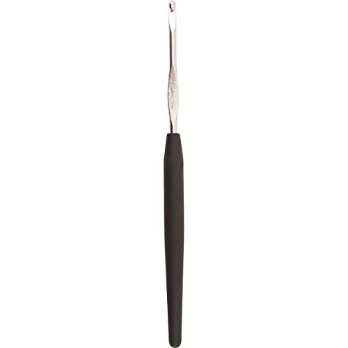 Susan Bates Soft Ergonomic Silvalume Crochet Hook - Image 3