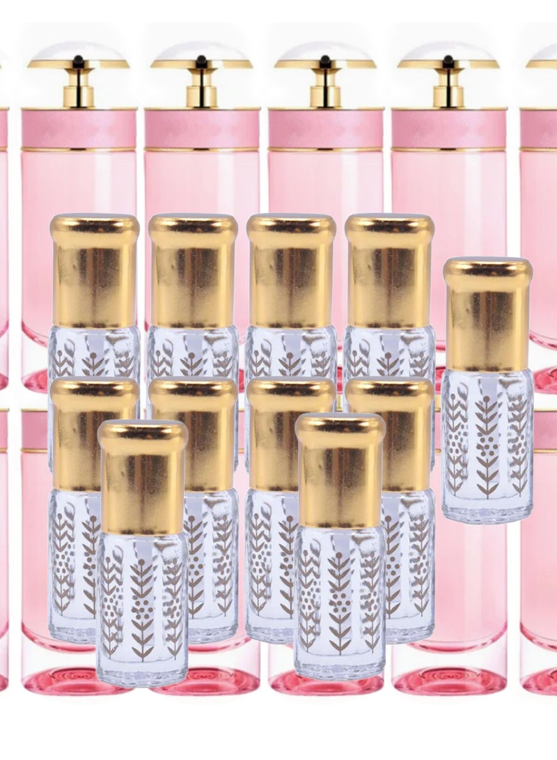 11 قطع عطر كاندي فلوريل ثابت وفواح عبوة اقتصادية 3 مل