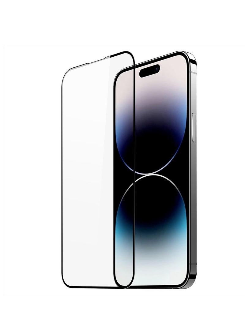 LEDIN Glass for iPhone 15 Pro Screen Protector Tempered Glass Full Glue Edge-to-Edge Screen Protector - Image 1