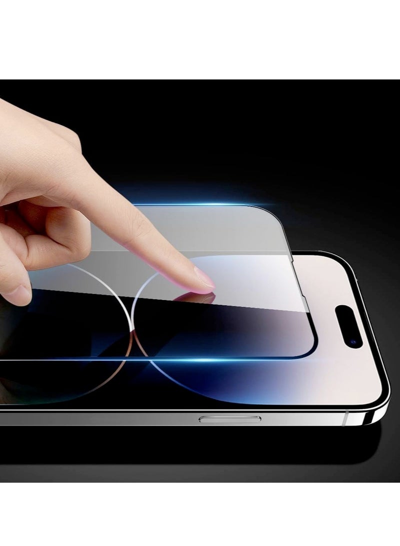 LEDIN Glass for iPhone 15 Pro Screen Protector Tempered Glass Full Glue Edge-to-Edge Screen Protector - Image 4