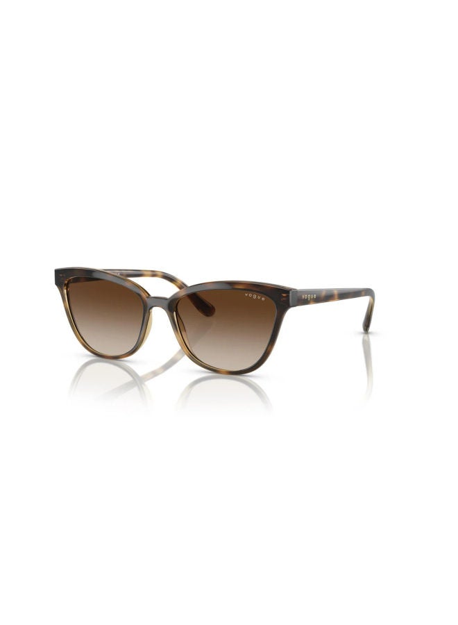 Vogue Women Full Rim Cat Eye Sunglasses 0VO5496SI 54 - Image 2