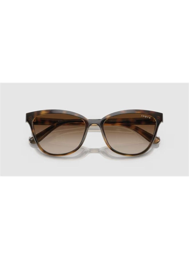Vogue Women Full Rim Cat Eye Sunglasses 0VO5496SI 54 - Image 5