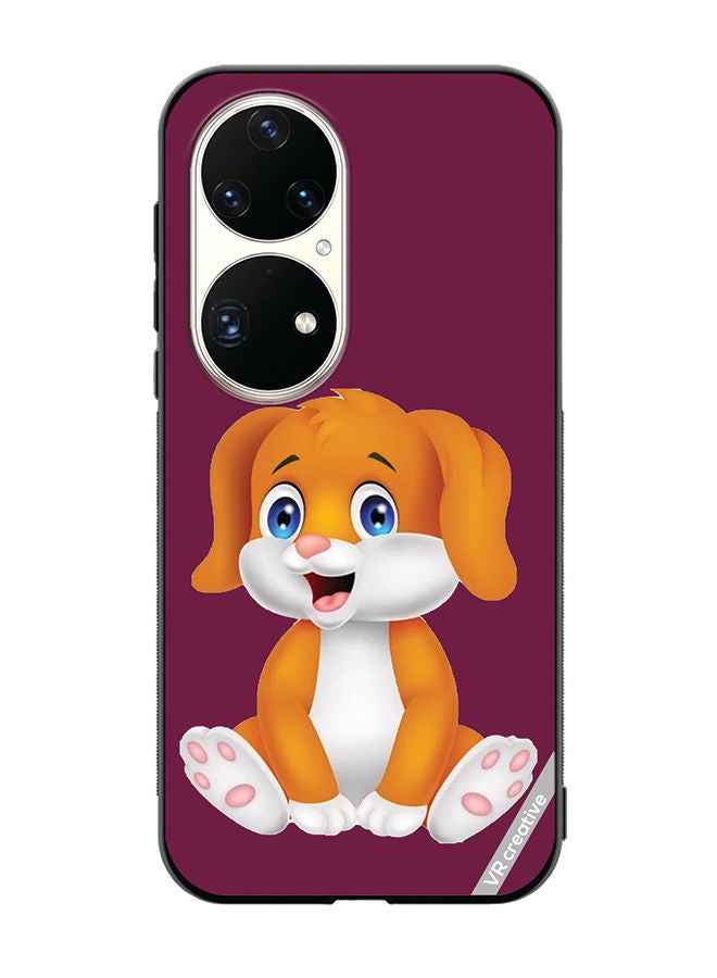 VR CREATIVE Protective Case Cover For Huawei P50 Pro Dog Design Multicolour - Image 1