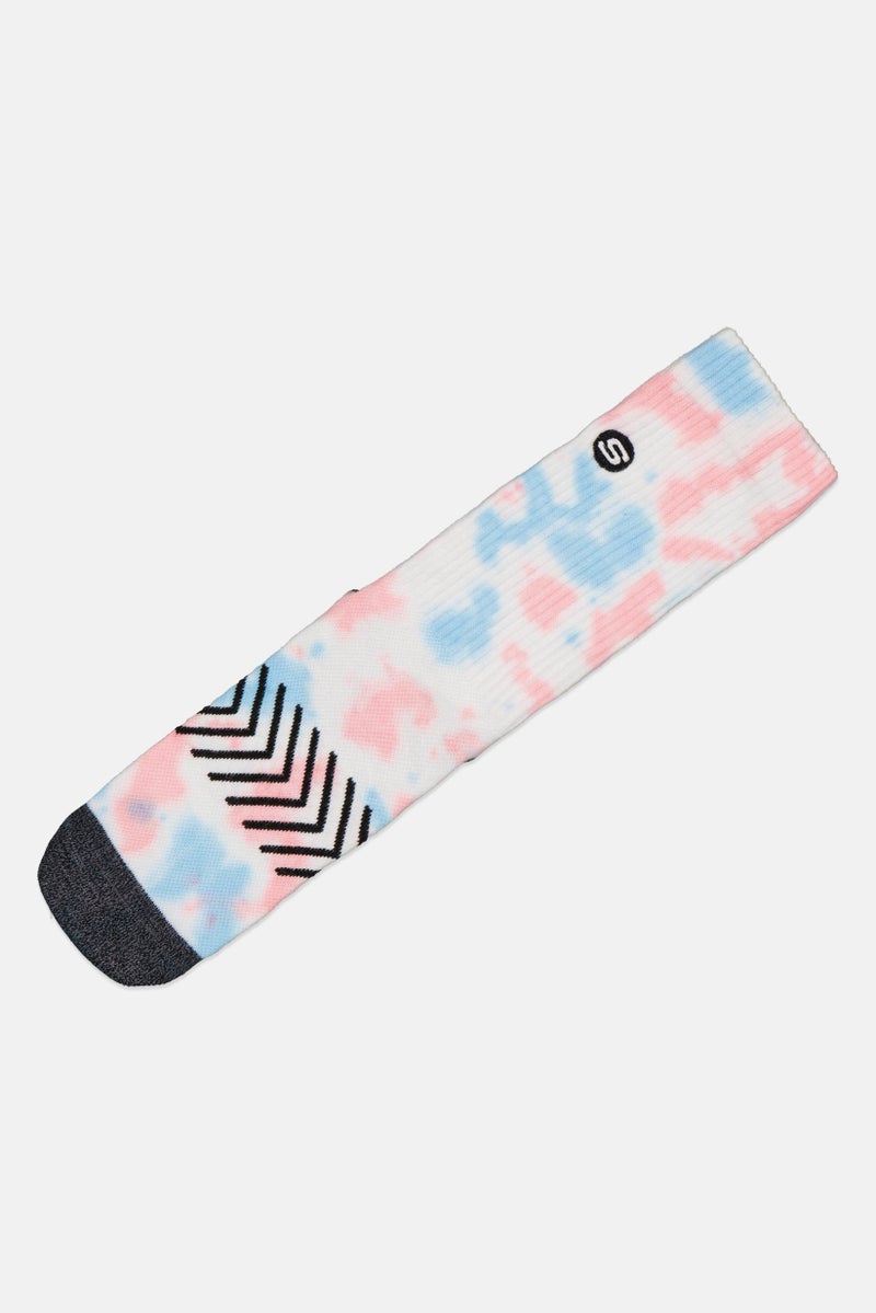 SKECHERS Women 1 Pair Embroidered Logo Crew Socks, Multicolor - Image 4