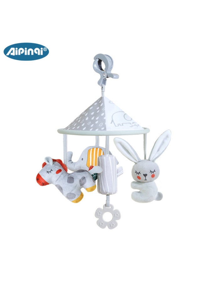 New Nordic Style Hanging Umbrella Car Hanging Baby Animal Stroller Pendant Soothing Plush Toy - Image 4