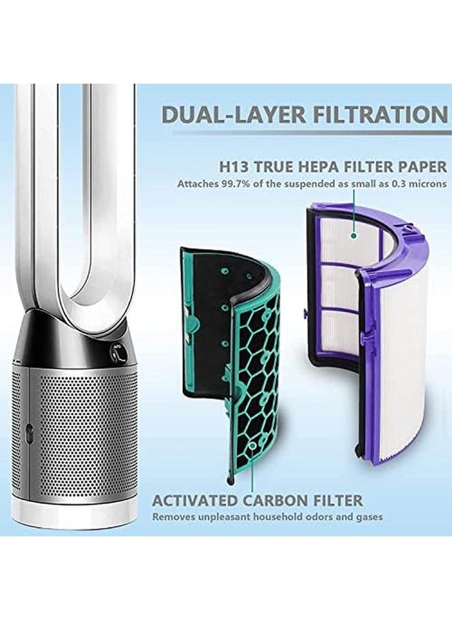 HOFEESEA - Hepa Filter Replacement For Dyson Air Purifier Hot And Cool Hp04 Tp04 Dp04 Tp05 Dp05 Sealed Dyson Hepa And Activated Carbon Filter Replace Dyson Air Filter Dyson Air Purifier Filter - Image 1