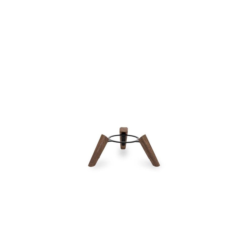 balolo Real Wood Tripod for HomePod Mini (Black Walnut) - Image 2