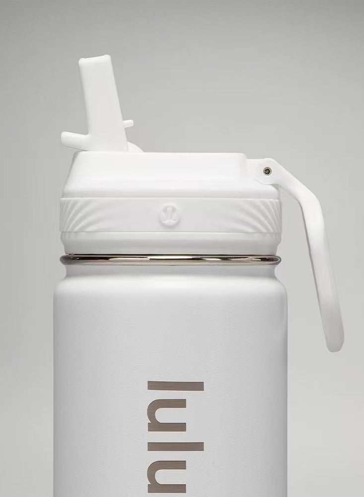 Lululemon Back to Life Sports Water Bottle with Straw - Image 2