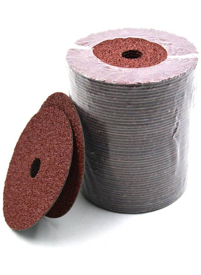 NIBEMINENT 25-Piece Sanding Disc Set Brown - Image 3