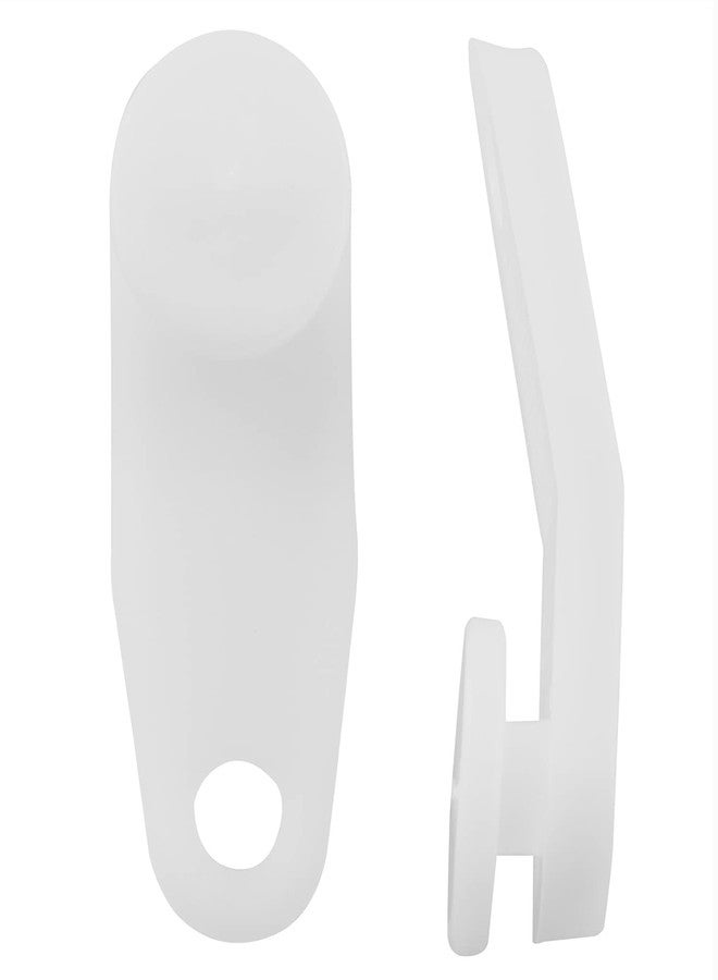 AXLIZER 50PCS Cross-bar Slide Rail Replacement Parts Traverse Rod Slides Replacement Plastic Snap-in Traversing Slides Curtain Rod Carrier Slidesfor Window Door Shower Curtain - Image 4