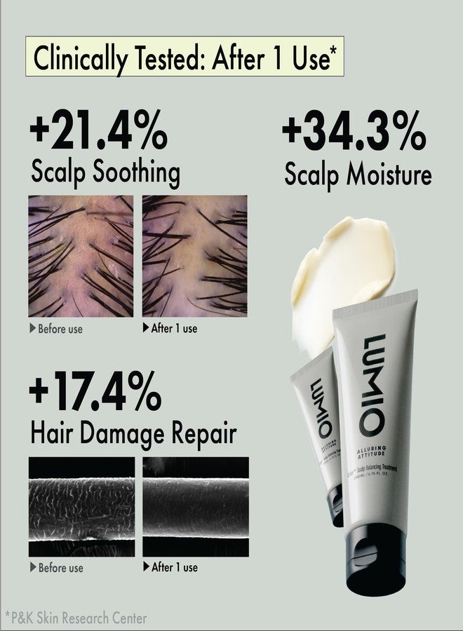 LUMIO Color+ Scalp Balancing Treatment | Color Safe, Scalp & Damage Repair, for Color-Treated Hair & Sensitive Scalp, K-Beauty, Professional Salon Formula, Sulfate-Free, Low-pH, 6.76 fl.oz - Image 3