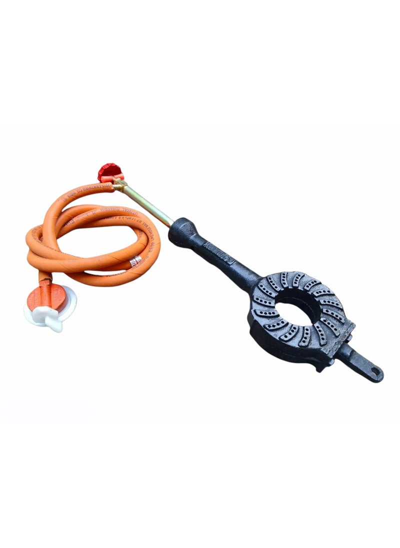AS A S commercial high pressure jodhpuri LPG gas Burner with fitting pack of 1 small size no 1  - Image 1