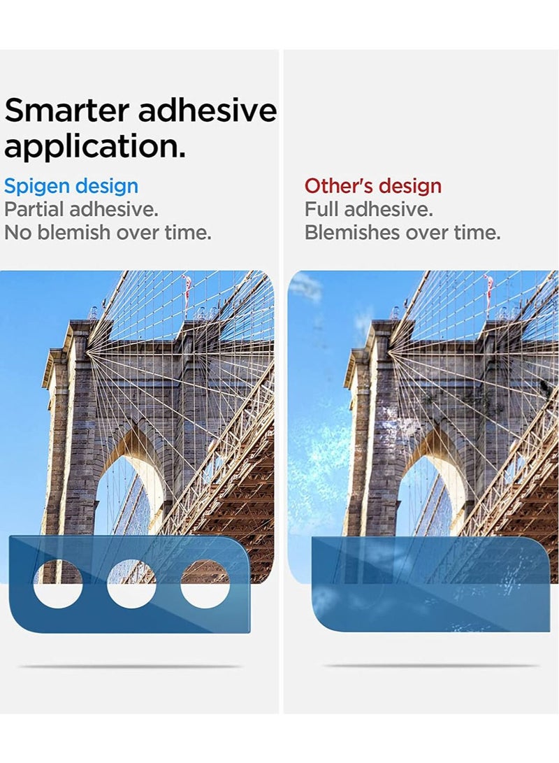 GLAStR Optik Camera Lens Screen Protector [2 Pack] for Samsung Galaxy S21 FE 5G (2022) - Black