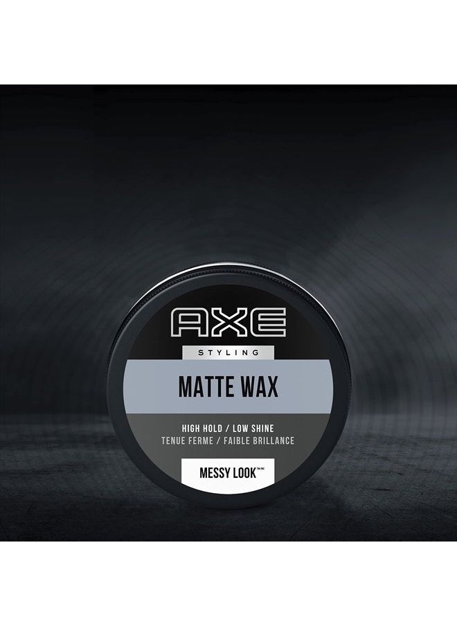 Styling Messy Look Textured Matte Hairstyle Pomade Easy to Use Styling Hair Product 2.64 oz