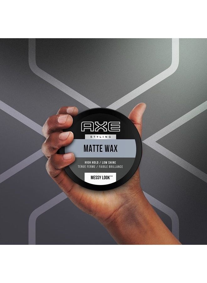 Styling Messy Look Textured Matte Hairstyle Pomade Easy to Use Styling Hair Product 2.64 oz