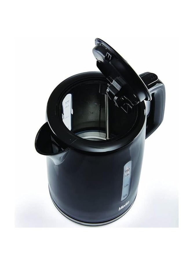 ميانتا غلايه كهربائية من ميانتا بلاستيك 1.7لتر غليان في 45 ثانيه فلترمقاوم للتكلس 1800-2200واطآمنة للاستخدام يمكن تنظيفها بسهولة سهل الاستخدام -اللون اسود - Image 2