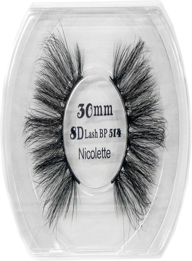 Blackpink 30mm Fake Eyelashes Glamour Faux Mink Max Volume Feather Light