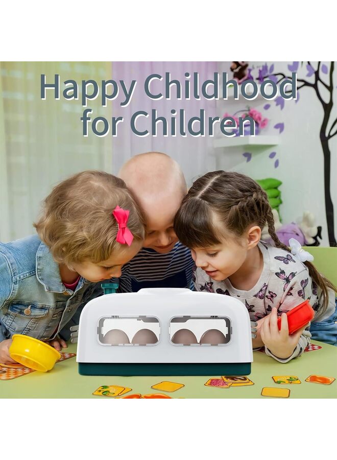 يُسلِّم حاضنة بيض، حاضنات بيض رقمية لتفقيس البيض، حاضنات بيض LED للتحكم في الرطوبة مع جهاز اختبار شموع البيض، لتفقيس بيض الدجاج والبط والسمان والطيور (اللون: أخضر) - Image 5