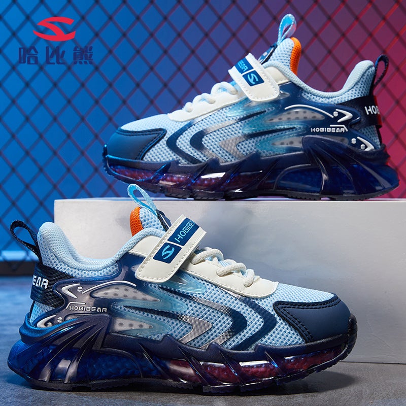 Habixiong 2024 Spring Children'S Shoes Boys Sneaker Casual Shoes Trendy Shoes Jinjiang Brand Children'S Shoes Net Shoes New - Image 2