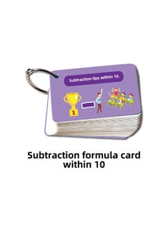99 Multiplication Formula Table 12 Grade Multiplication And Division Card Primary School Mathematics 99 Multiplication Formula Recitation Artifact-Color:Subtraction With Less Than 10 [1 Book]