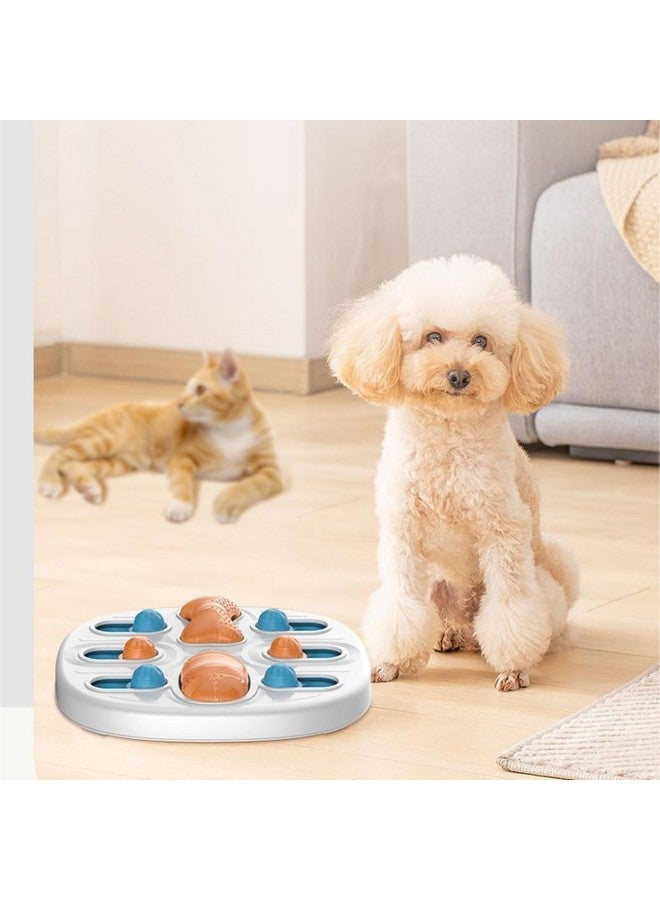 Emily Pets Interactive Food Dispenser Pet Toy/Puzzle Bowl Intelligence Educational Game For Dogs And Cat Dog Improve Iq Non-Slip Bowl Dog Training Game - Image 2