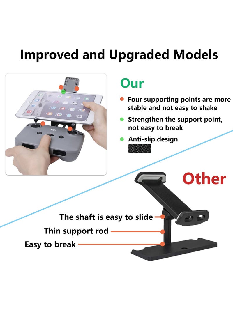 Y&D - Tablet PC Expansion Bracket for DJI Mavic Mini 2 /Air 2S /Mavic 3 Drone Free Dismantle Remote Control Accessories 7-12 Inch Adjustable Clip Stand Mount Extender Phone - Image 1