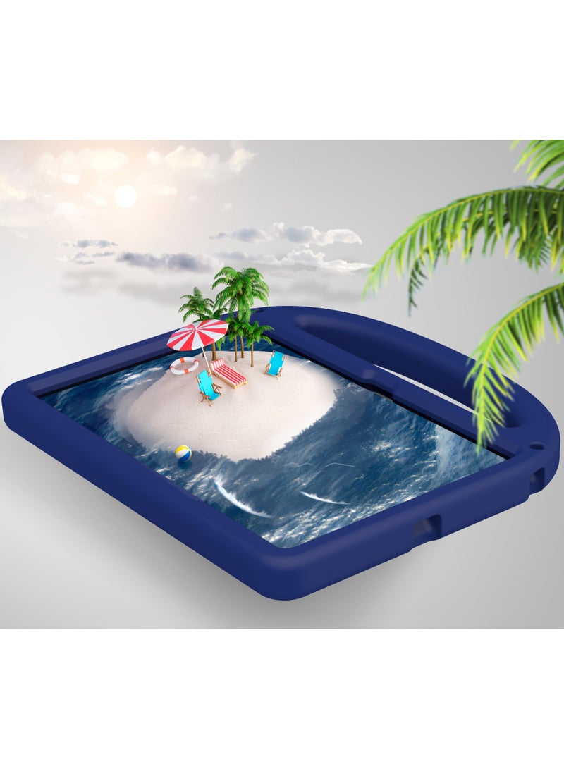 Generic Kids Safe EVA Case Xiaomi Redmi Pad SE 11-inch (2023) / Huawei Matepad SE11 (2025)，Handheld Shockproof Tablet Case(Blue) - Image 4