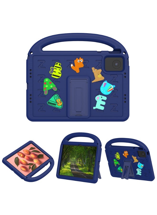Generic Kids Safe EVA Case Xiaomi Redmi Pad SE 11-inch (2023) / Huawei Matepad SE11 (2025)，Handheld Shockproof Tablet Case(Blue) - Image 2
