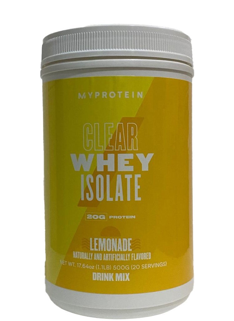 Myprotein - Myprotein Clear Whey Isolate Myprotein Clear Whey Isolate Lemonade flavored - Image 1