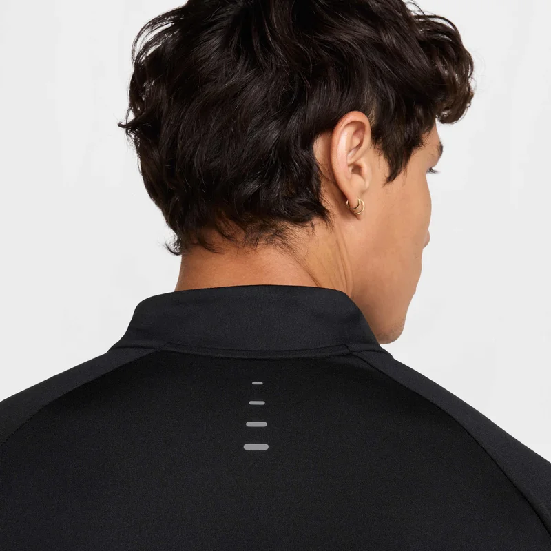 Nike Black Men's Stride Dri-FIT Running Top for Men | Best Price UAE